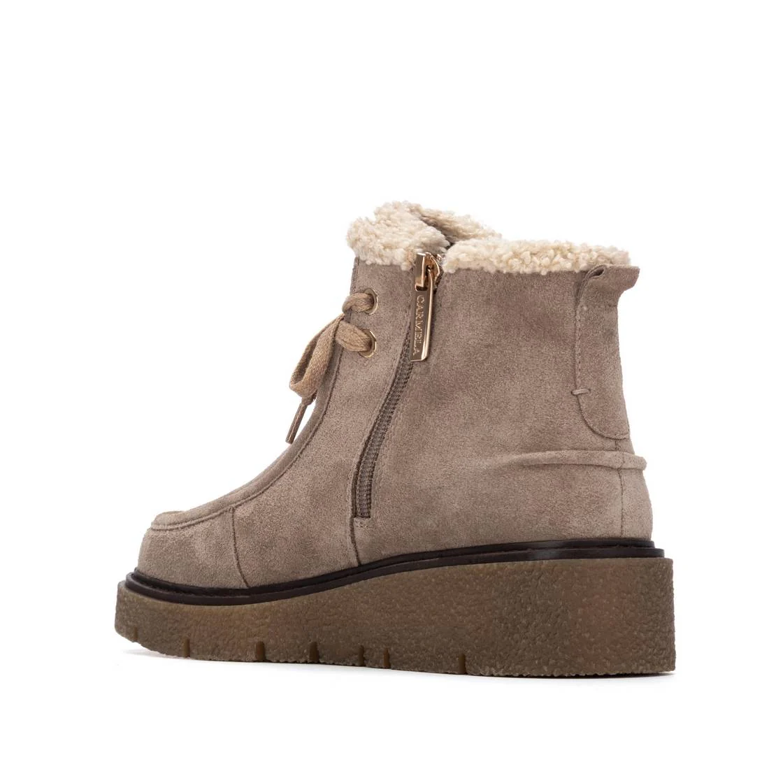 Botin de mujer plano Carmela 16267004 - Image 4