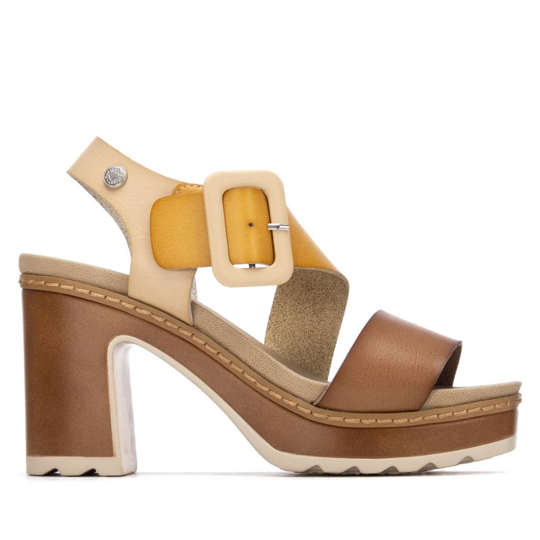 Sandalia de mujer con tacón Refresh 17284304