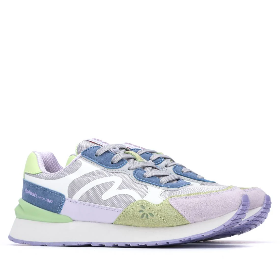Zapatilla de mujer plano Refresh 17503602 - Image 4