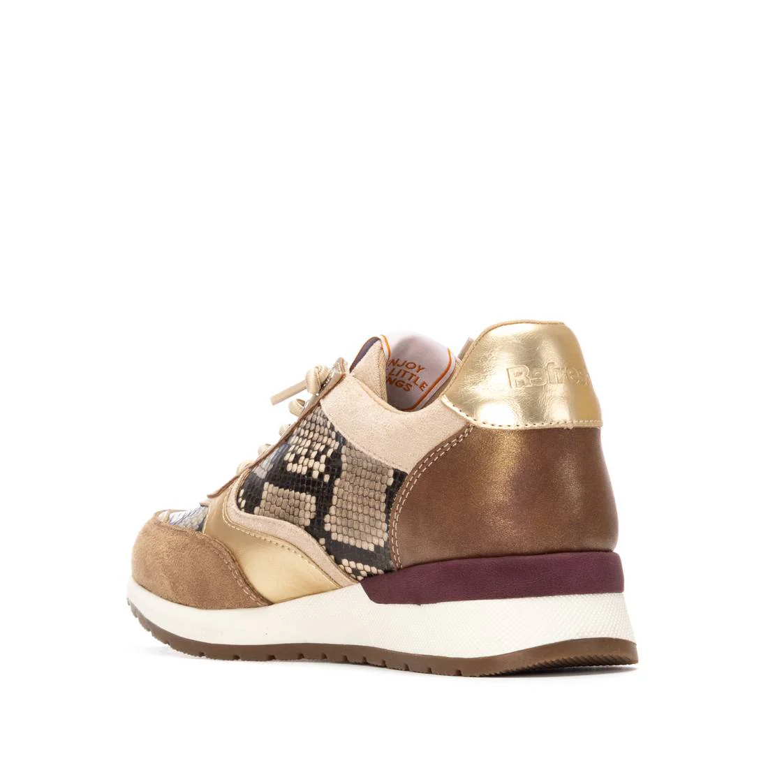 Zapatilla de mujer plano Refresh 17296003 - Image 4