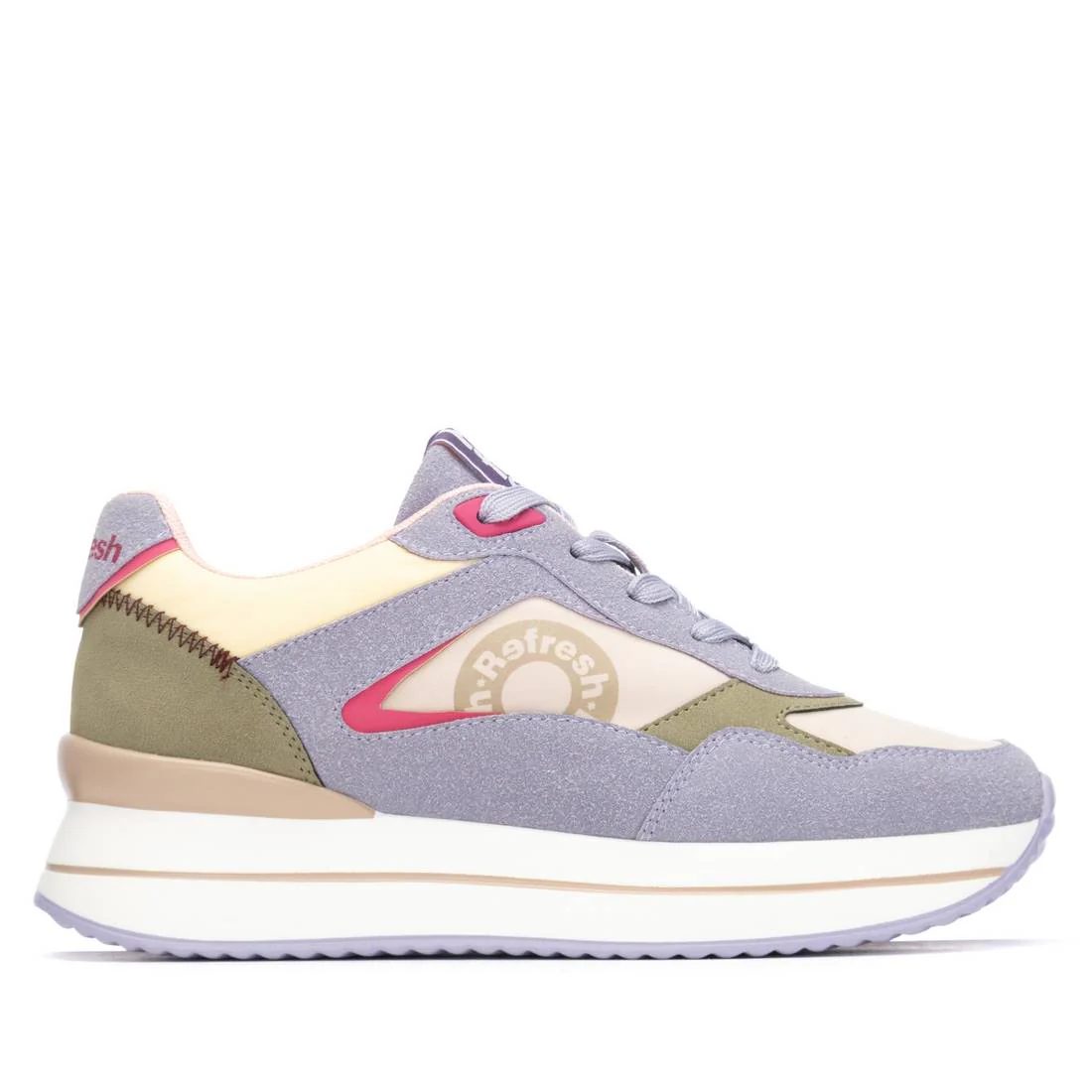 Zapatilla de mujer plano Refresh 17514801