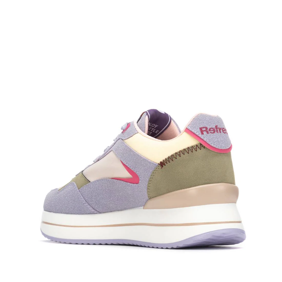 Zapatilla de mujer plano Refresh 17514801 - Image 3