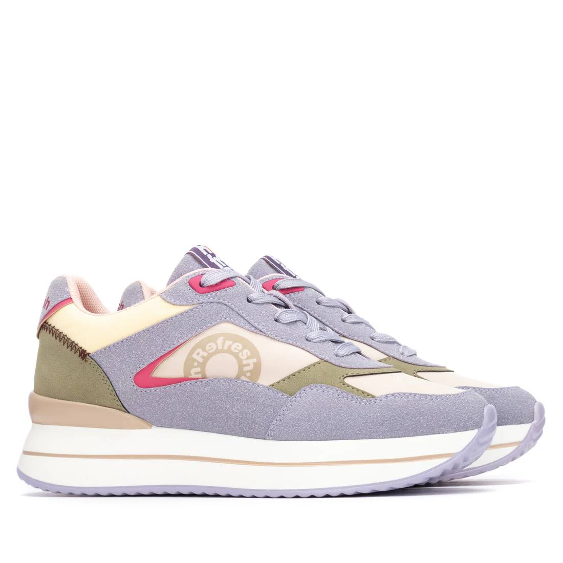 Zapatilla de mujer plano Refresh 17514801 - Image 4