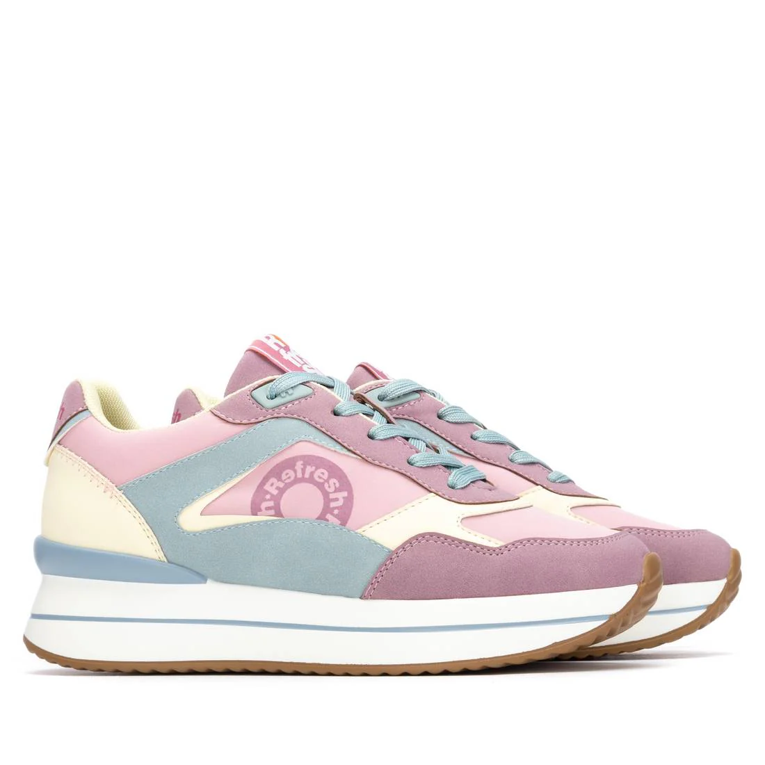Zapatilla de mujer plano Refresh 17514803 - Image 4