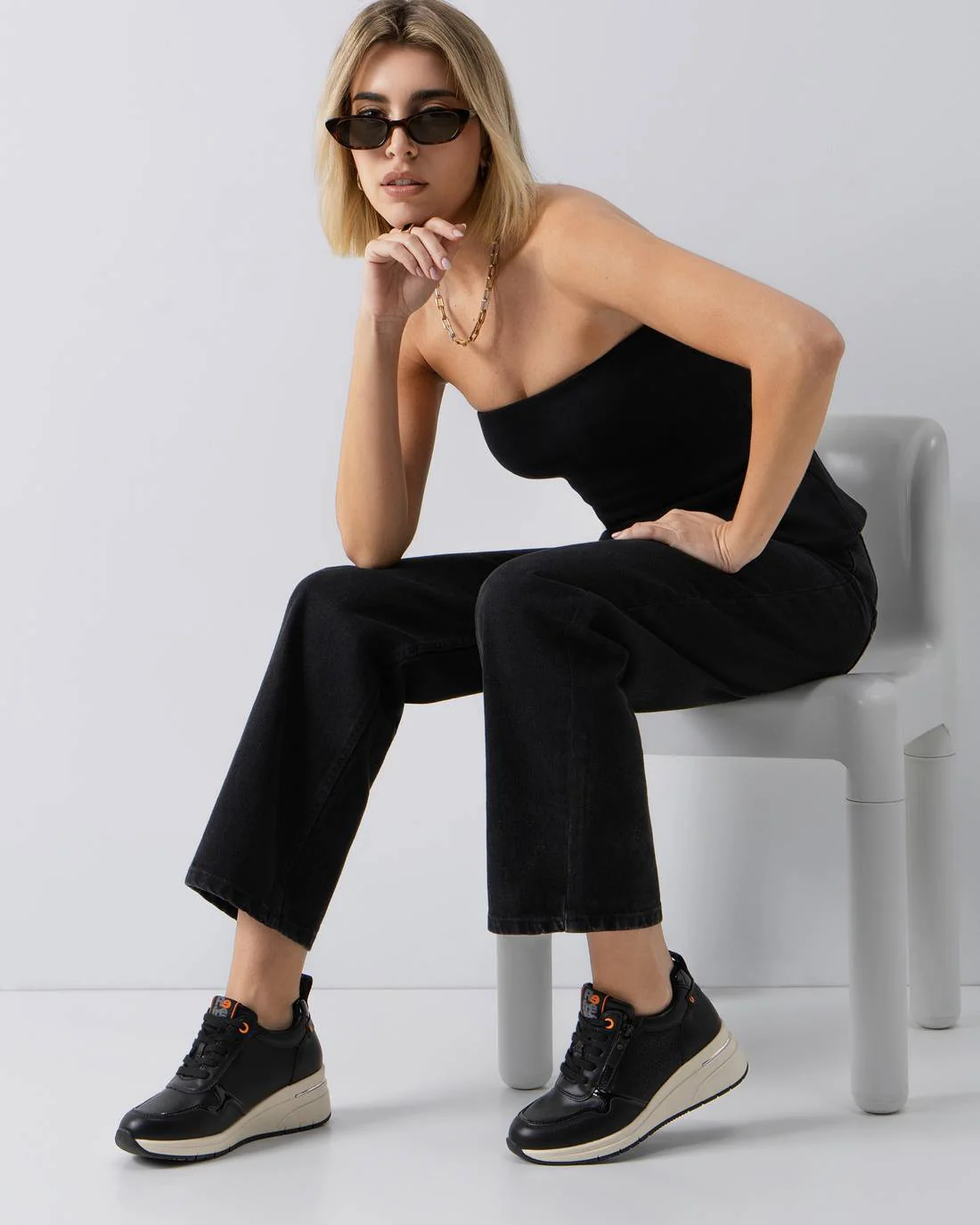 Zapatilla de mujer plano Refresh 17505204 - Image 7
