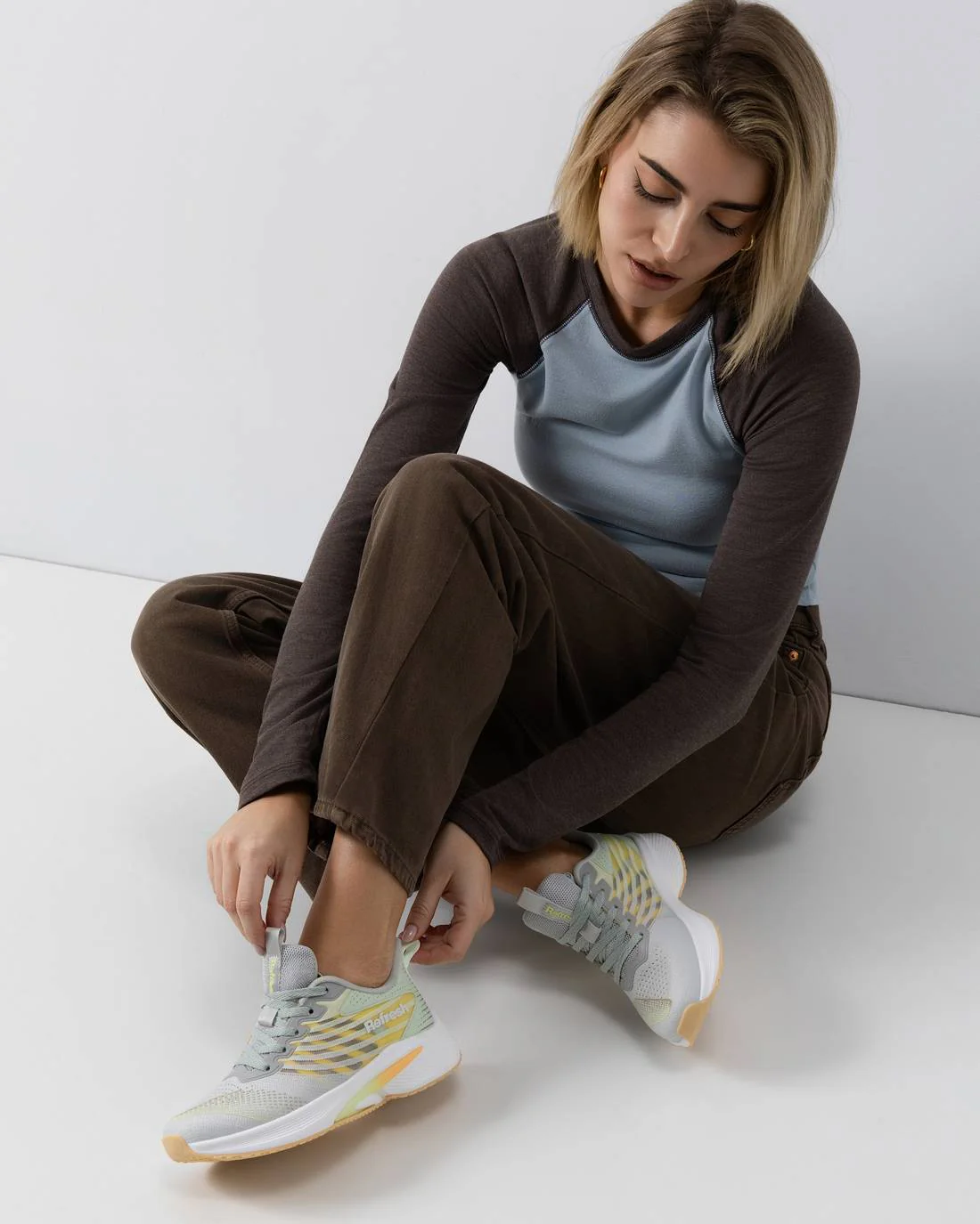 Zapatilla de mujer plano Refresh 17511702 - Image 8